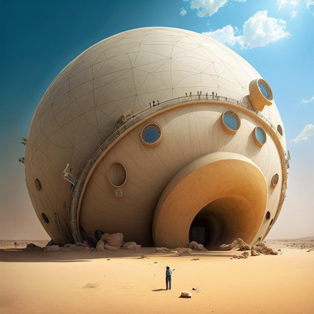 "Archaeologists have uncovered the artificial wombs of long-lost giants. Gargantuan, ovoid domes, shot through with crystal tubing—we turn them into planetariums, ballrooms, cathedrals"