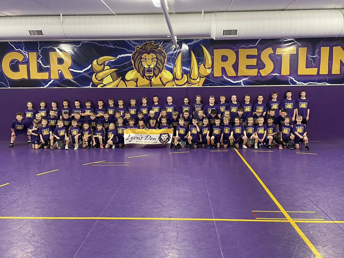 LyonsDenWrestl's tweet photo. Lyon’s Den going strong. 81 dedicated and hard working wrestlers in the room this year. #homegrown https://t.co/UJsLoG3alj