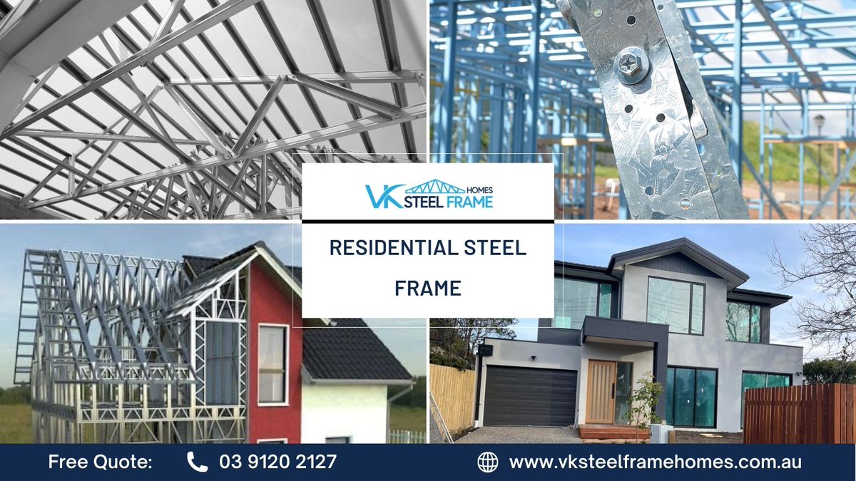 VkSteelFrame's tweet photo. VK Steel Frame Homes is your best bet for a highly tough, residential light steel frame in Melbourne. With us, you can be sure that your home will be safe and secure for years to come.

https://t.co/YseTQfykN9

#residentialsteelframe #steelframe #buildwithsteel #steelframes https://t.co/0XHeeBxUnY