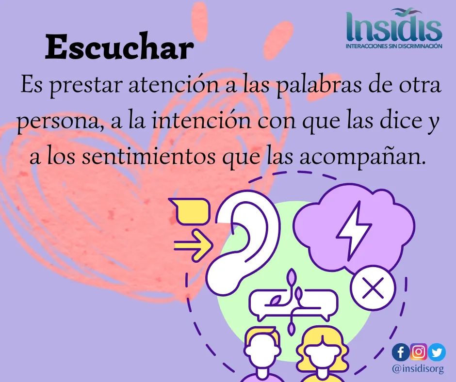 Insidisorg's tweet photo. Escucha 👂💓
#Valores #Principios #CulturaDePaz #Insidis https://t.co/dUTwb0EYZK