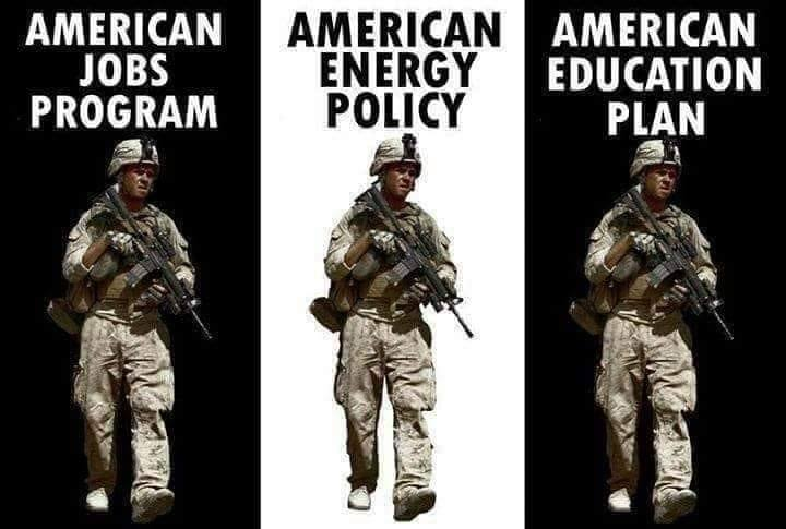 Chaologistician's tweet photo. Militarized Keynesianism https://t.co/ZDpWLZ9jxE