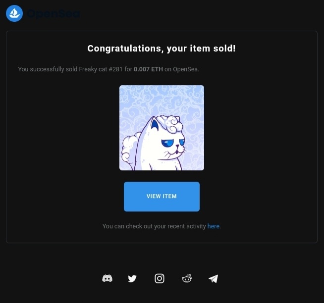 0xTrexs's tweet photo. ANOTHER CATS HAS BEEN SOLD😻
Big Thanks and congratulations to my lovely friend @Dungaboo 💙💞
Pls follow🚀🔥
.
#NFTCommunity #nftcollector #NFTProject #NFTCollection #NFTs https://t.co/KwQw7xe1ex