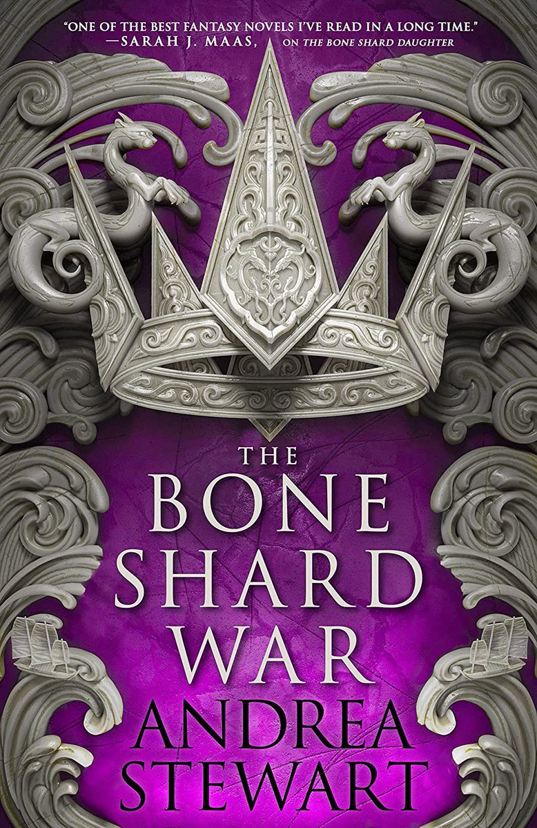 lostnagoodbk's tweet image. Been rereading The Bone Shard Daughter and The Bone Shard Emperor by @AndreaGStewart to prepare for the third book and these stories are just so easy to fall back into Can’t wait to start the ARC for the third in the series. @orbitbooks #mephi #reading #fantasybooks