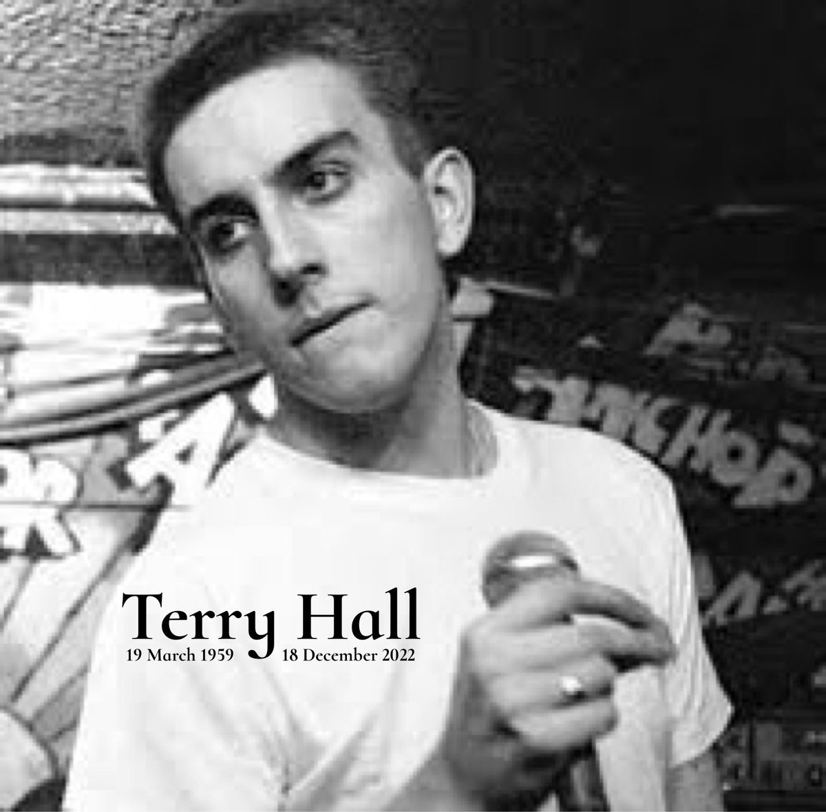 CultOfBritCom's tweet photo. Devastated…

…a hero of mine since I can remember

An ever present voice in my life

The sound of my youth

The voice of #TwoTone

A little bit of me goes with him…

#RIPTerryHall 
#TheSpecials #FunBoyThree #TheColourfield #CoventryAutomatics #Vegas #TerryBlairAndAnouchka https://t.co/wRHVIRu5gk