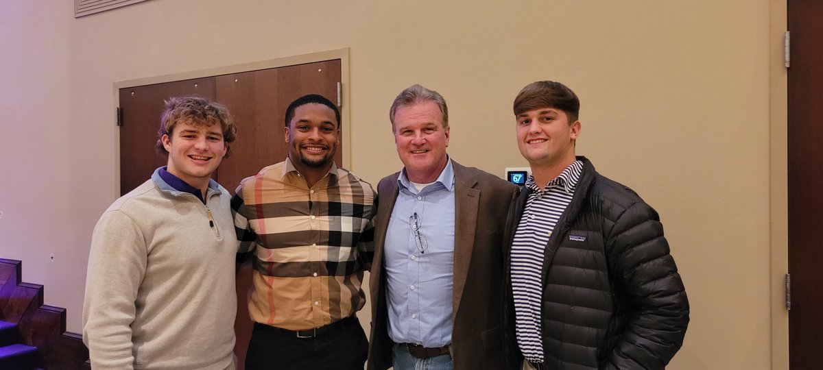 Wevers1980's tweet photo. I have coached faster, bigger inside  linebackers the last 38 years, but none more complete. Four team captains, and you are looking at three. Looking for three more to step up next year. Love you young men! https://t.co/DywqOZUgZ7