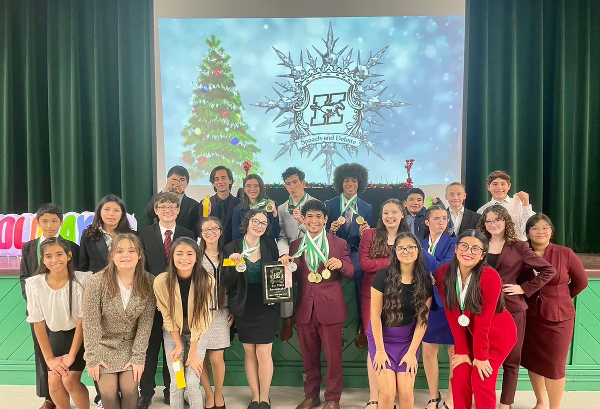 We don’t make excuses. We ADJUST! We go up against multiple conferences at these tournaments, and we learn and adjust! Going on break with 5 Champions, multiple State Quals, and with a 1st Place Sweepstakes. #noexcuses #traditionnevergraduates #TMFamily #tmspeechdebate