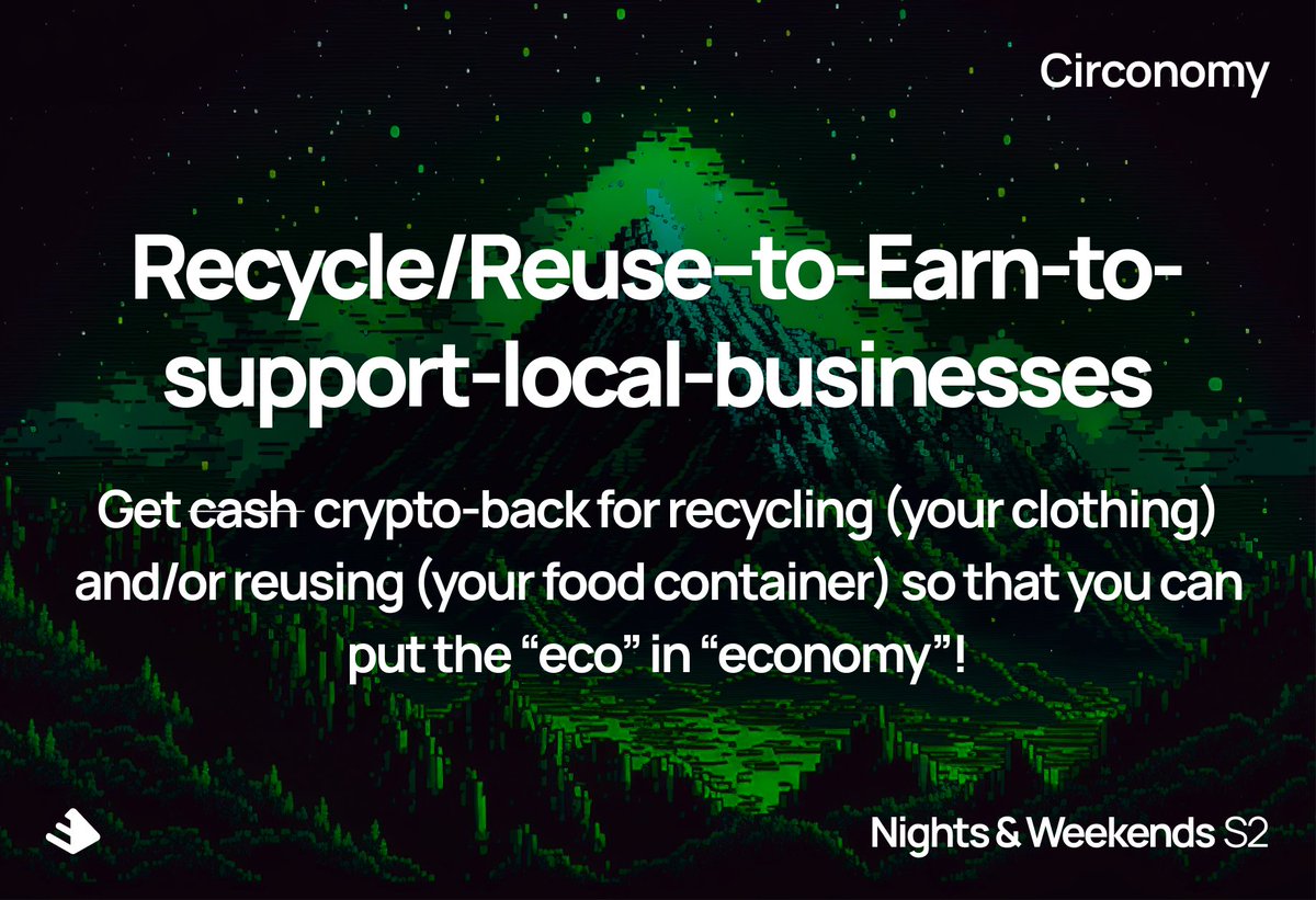 We're currently a part of <a href="/_buildspace/">buildspace</a> and we would love to have your feedback on what we're working on! Do you get it?

#ReFi #RegenerativeFinance #Web3 #crypto #blockchain #Celo #DAO #socialinnovation #socialimpact #socialventure #socialenterprise #socialentrepreneurship