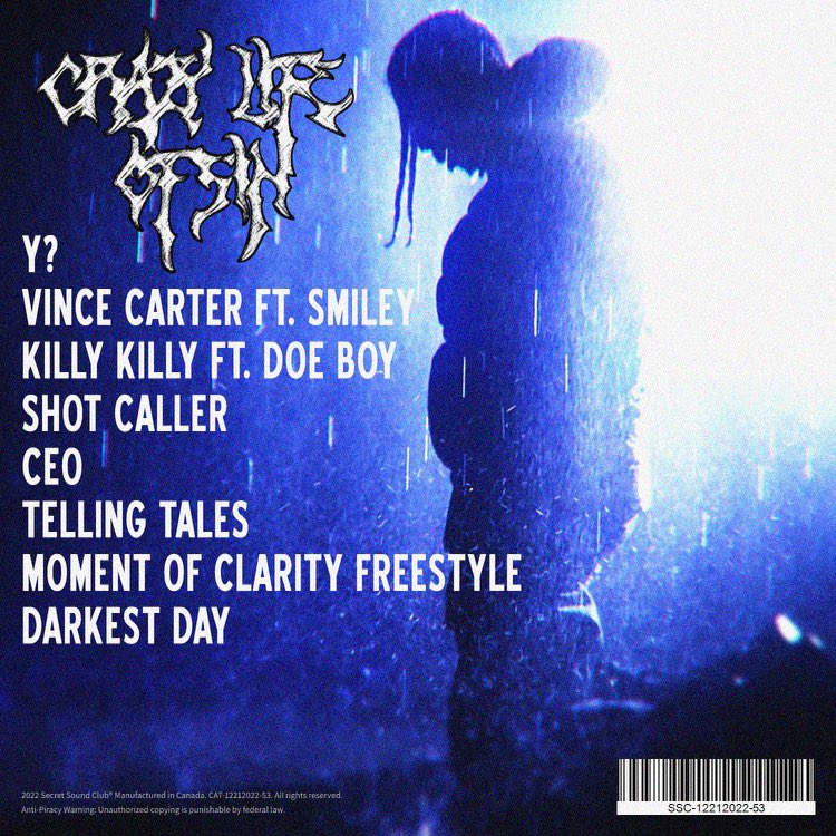 killy's tweet photo. CRAZY LIFE OF SIN. DEC 21ST. https://t.co/mgNAVTcfvJ