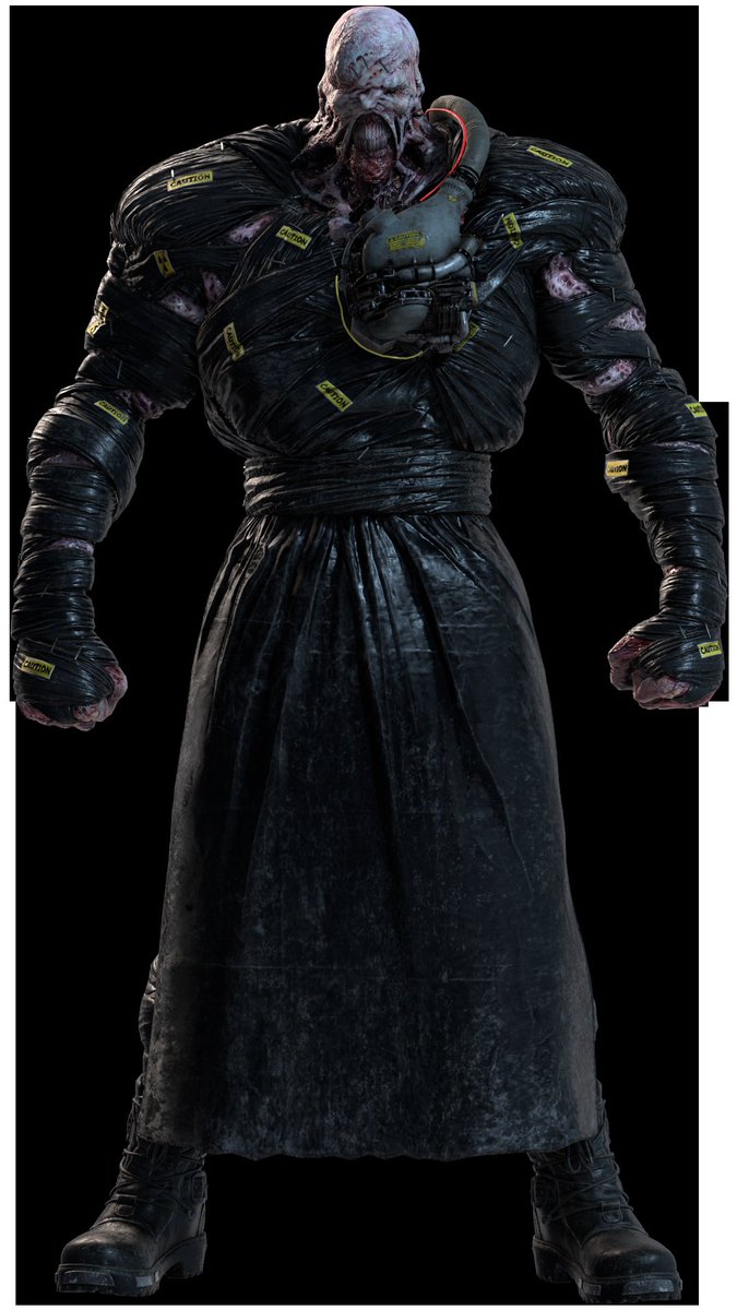 HotAndContaging's tweet photo. Nemesis 

-Intelligent Bioweapon to kill all remaining S.T.A.R.S Soldiers
-Same as Mr.X 
-Has Tentacles in addition to his massive cock
-Can change Form of himself (and his cock) https://t.co/a2UAGO11hs