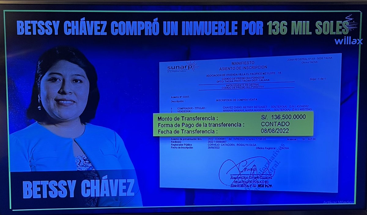 Al contado. 
Provecho Betssy…