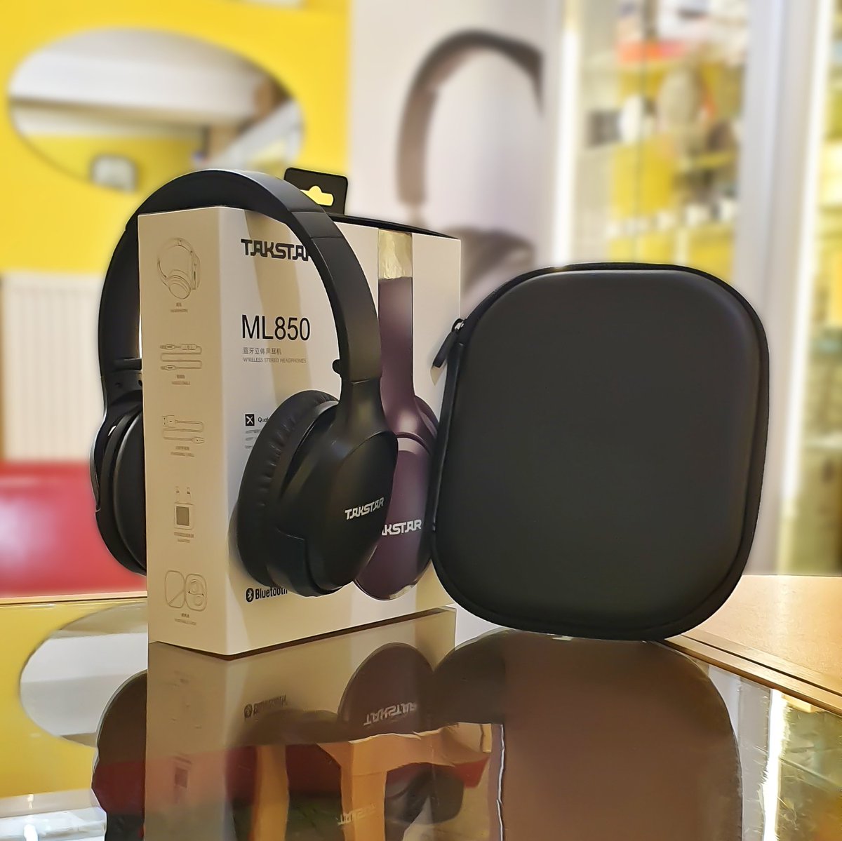 Takstarofficial's tweet photo. Enjoy quality music everywhere~ 😆
Support Bluetooth,NFC,and even can link with 2 equipments for freely music playing and calling!
Takstar #ML850 Wireless Stereo Headphones
🎧https://t.co/MFKotFTbmP
📸 FB/MP3Store Gdańsk https://t.co/0Sez0qe4Hr
