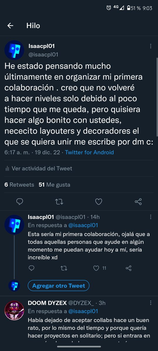 No esperaba tanto apoyo la verdad, losamo