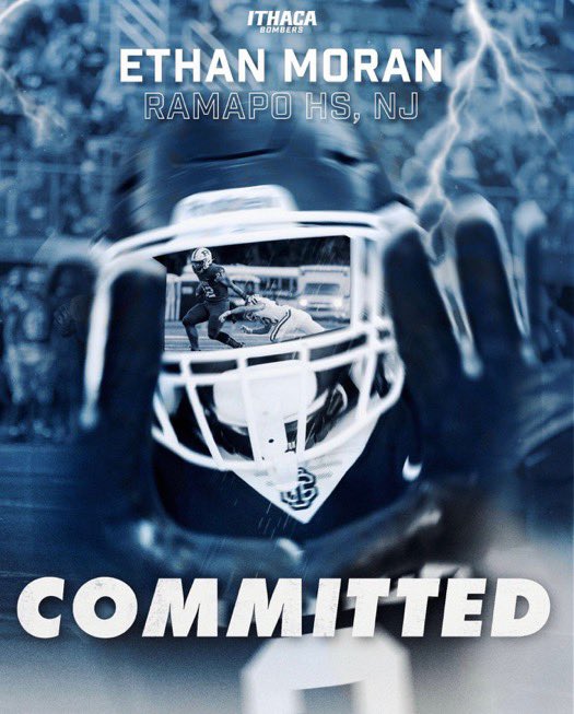 EthanMoran_8's tweet photo. Excited and honored to be a Bomber for the next four years!! Thank you to my family, teammates and especially the coaches for your support. Go Bombers!! 💣  @CoachTerp_ @Coach_Hatcher20 @CoachMikeDeFaz @CoachDrewGibbs @RamapoFootball @Sean_Reeder https://t.co/9C0hRCOvGB