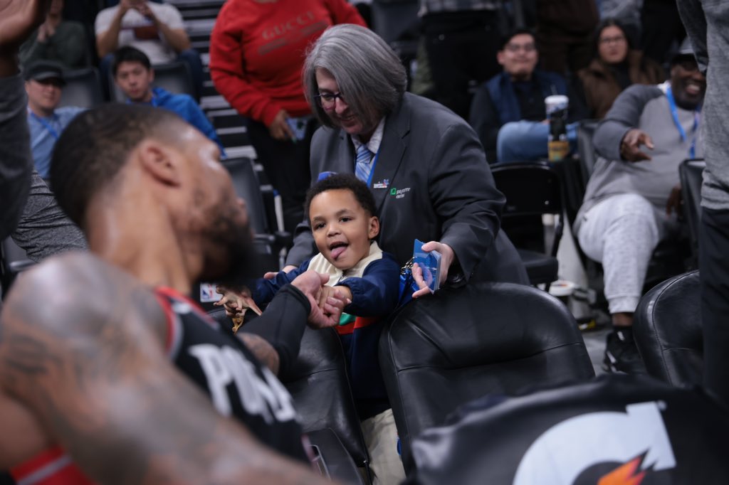 trailblazers's tweet image. A moment #RipCity will never forget ❤️