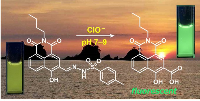 chemosens_MDPI's tweet photo. #Article
A Naphthalimide–Sulfonylhydrazine Conjugate as a Fluorescent Chemodosimeter for Hypochlorite by Yasuhiro Shiraishi et al.
https://t.co/DNQd9U2X8k
@MDPIEngineering @osaka_univ_e
#Organic #Fluorescent #Materials #ChemicalSensors #chemodosimeter https://t.co/XY5UzewWFN