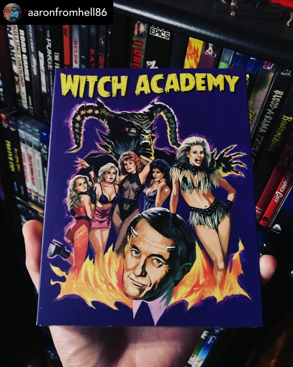 makeflix's tweet photo. Aaron Cabrera on Instagram: "Black Friday releases from #makeflix, love adding these low budget cult films to the collection. #retromediaentertainment #thealiendead #witchacademy #killernerd #horrorfilms #cultclassics #physicalmedia" https://t.co/TW4MVECvxw https://t.co/2D9Yyg13lD