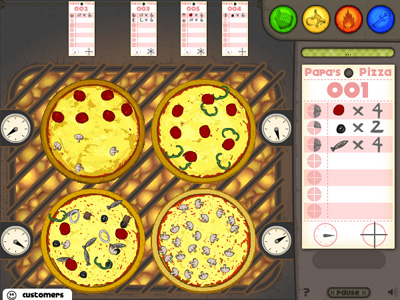 Jogos e Mídias Que Foram (ou não) Um Delírio on X: Jogo de Flash / Flash  Game: Papa's Louie Pizzeria (Papa's Pizzeria)🍕🧑‍🍳   / X