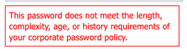 rocreguant's tweet photo. Do you know what would make my life easier? To know what's the corporate policy for passwords https://t.co/Dk4gFipiFj