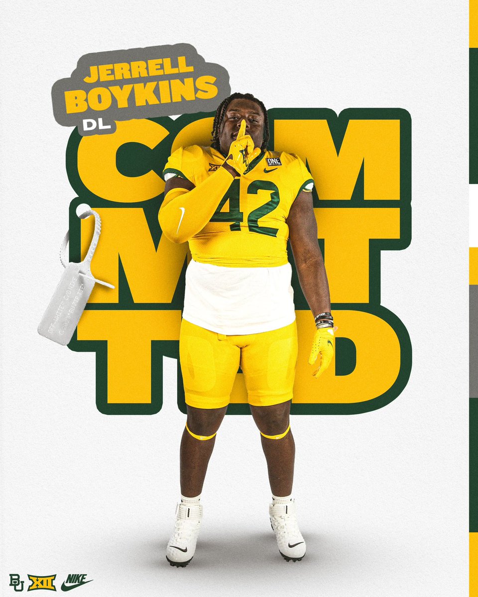 JerrellBoykins's tweet photo. NEXT CHAPTER LOADING🐻🟢🟡…@CoachDaveAranda @CoachDJ_  @coach_salgado @CoachDrewDallas @danicajwilliams #SicEm #JUCOPRODUCT https://t.co/X9S0qLsSq3