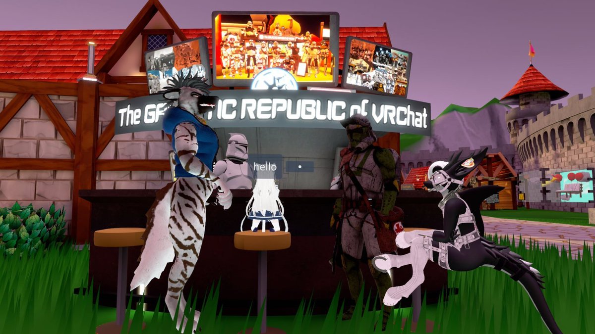 _Quieter_'s tweet photo. #VRCON、海外の風と香りがすごい。軍事同盟多め。気合の入ったファーリー団体多め、スターウォーズ、SCP、公的団体。次の行事はクリスマス付近。うおー英語聞き取り出来ぬ。#VRC
VRCon 2022˸ Hub
https://t.co/NeVDY8dGLD (∞-Platform) https://t.co/lEFCGWpYJ5