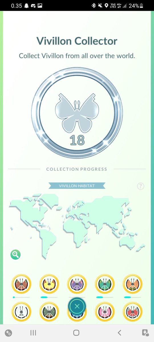oke2322's tweet photo. @AbdullahAsubaei @PokemonGoApp I managed to do it🦋💫 https://t.co/yLaAisgS1P