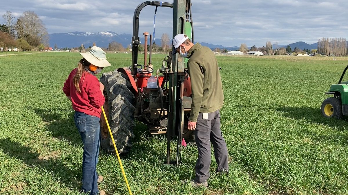 Washington Soil Health Initiative (@wasoilhealth) on Twitter photo Soil scientists Gabe LaHue and <a href="/deirdregriff/">Deirdre Griffin LaHue</a> had the daunting task of setting up the long-term agroecological research & extension site <a href="/WSU_NWREC/">WSU Mount Vernon</a>.
They thought long and hard to ensure that in 20 years, people wouldn't say, "What were they thinking?" bit.ly/3v1pjGT Soil scientists Gabe LaHue and <a href="/deirdregriff/">Deirdre Griffin LaHue</a> had the daunting task of setting up the long-term agroecological research & extension site <a href="/WSU_NWREC/">WSU Mount Vernon</a>.
They thought long and hard to ensure that in 20 years, people wouldn't say, "What were they thinking?" bit.ly/3v1pjGT