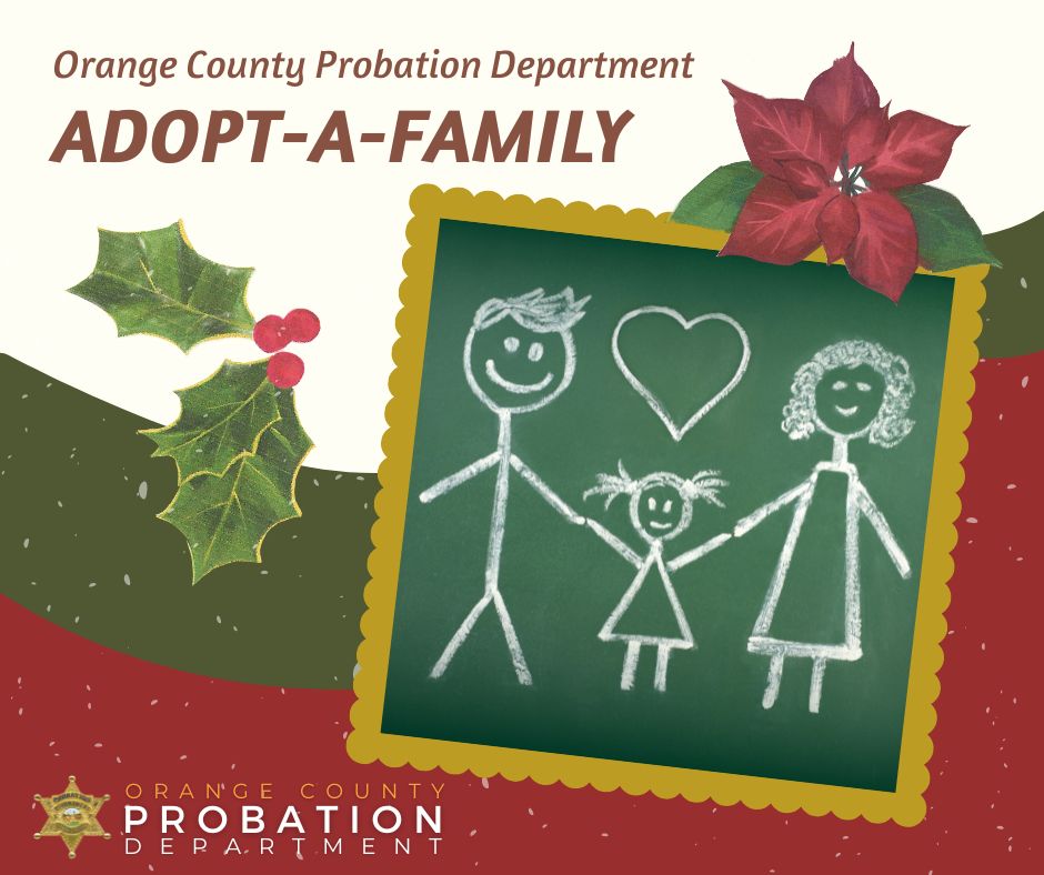 OCProbationDept's tweet photo. Each holiday season, the Probation Department is proud to assist some clients and their families to celebrate the joy of the season through our "Adopt-A-Family" program.
#WeAreOCProbation #ocprobation https://t.co/vtjAJMitKZ