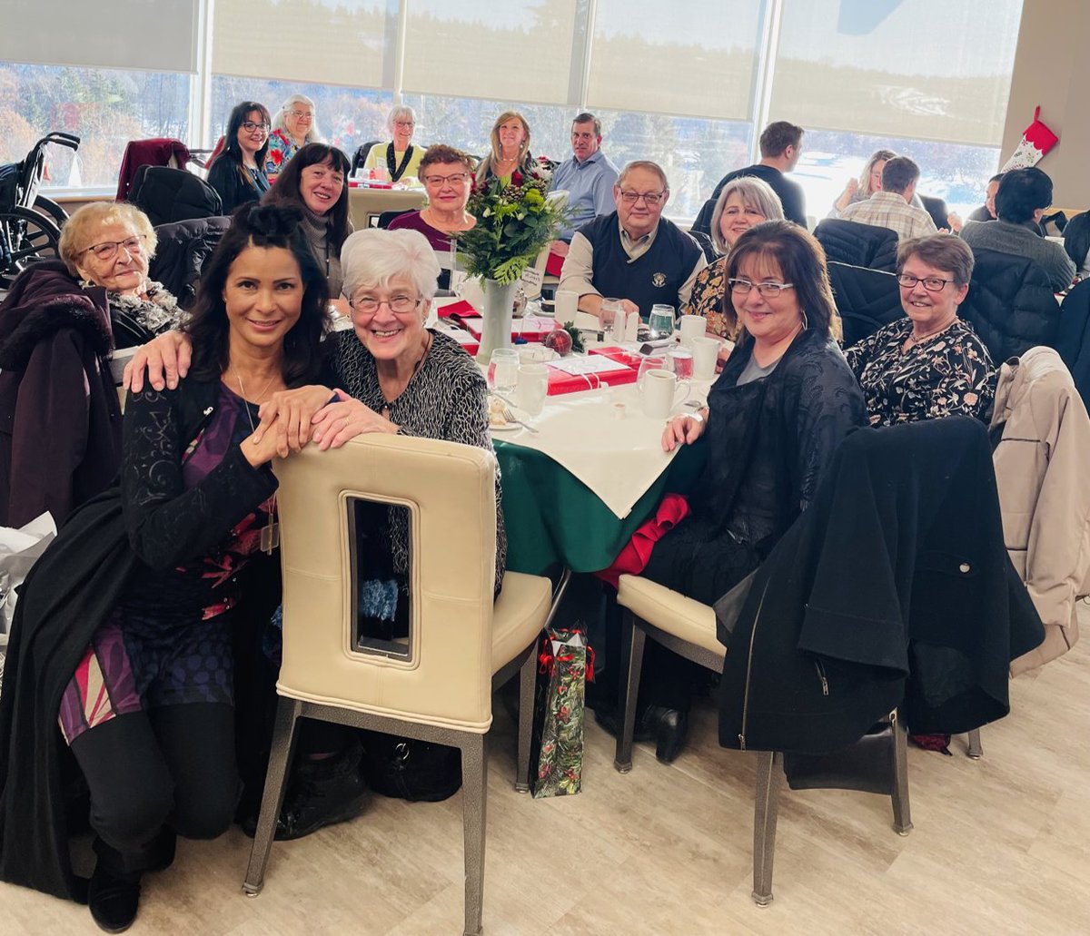 #SMHG recognized the hard work and dedication the Friends of St. Michael's Society of Edmonton do for St. Michael's Health Group with a Christmas luncheon. FOSMSOE members #volunteer their time to raise much needed funds.