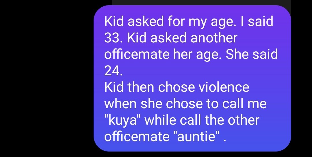 Needless to say, the kid and I are friends now.