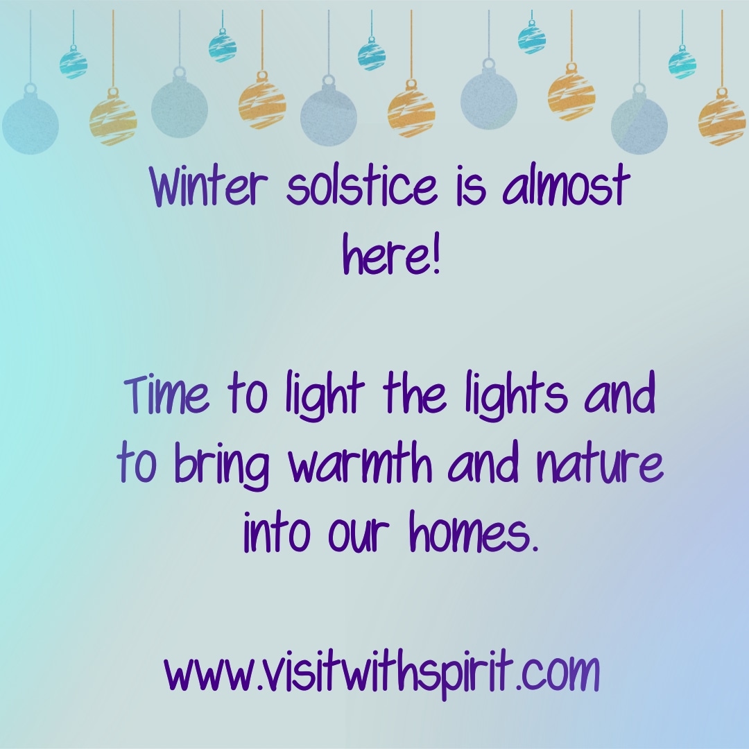 Looking forward to the solstice! 

How do you celebrate? Comment below!

#visitwithspirit #paranormal #healing #reiki #metaphysical #discovery #ghost #holidays #solstice #winter #pagan   #heal #empowerment #podcast #podcasts #wicca #wiccan  #oldworld #womenpodcasters #christmas