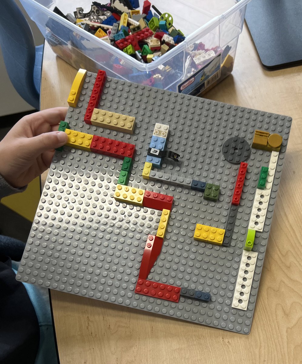 They did a great job creating Lego Marble Mazes in the STEAM Lab. #kipway #dpsway