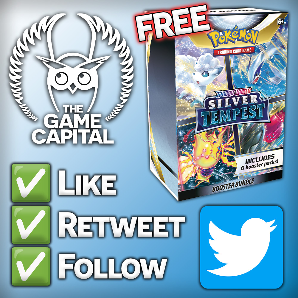 We're giving away a Pokemon Silver Tempest Booster Bundle to celebrate the holidays! 🎁

See additional rules below ⏬⏬