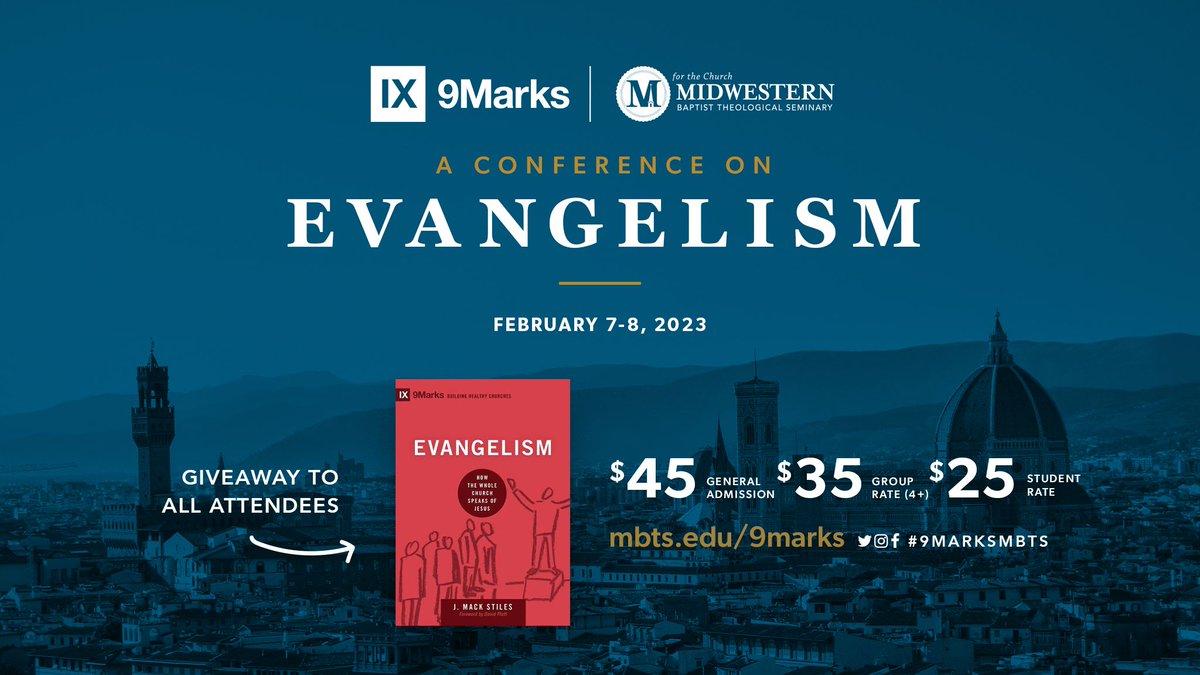 MBTS's tweet photo. REGISTER for @9Marks at MBTS today: https://t.co/QxMCPsf4N3 https://t.co/qvIWQJH1CC