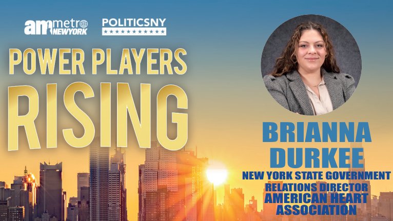 Thank you,  @PoliticsNYnews & @amNewYork for recognizing me on the 2022 Power Players Rising List! 

I am proud of the work @AHANewYork & I have done this past year to address nutrition insecurity and removing barriers to maternal health access in NYS. #politicsnypp
