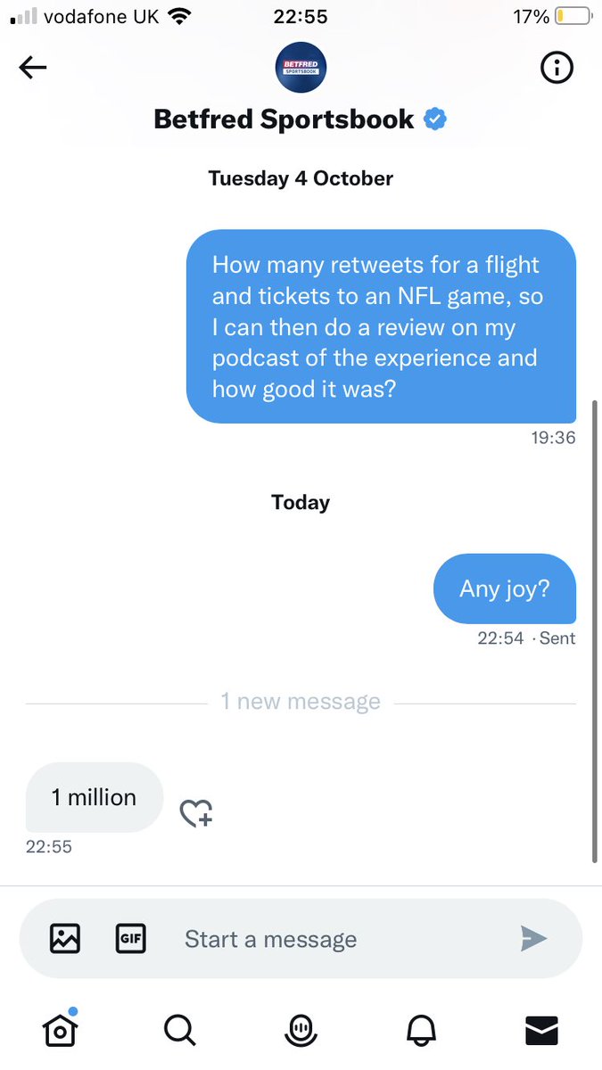 Earlyvaluenfl's tweet image. Ok need a huge favour from everyone I know here. Betfred giving me a massive challenge so I need everyone on #twitter to help me get to an #nfl game in a suite. I would appreciate any help you all can do to make this happen. #nfl #betting #CincinnatiBengals #flights #betfred