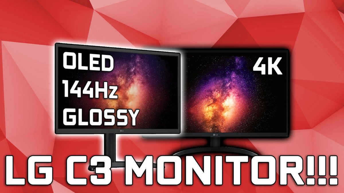 Graphically Challenged (BAN MATTE FINISH) on Twitter "LG C3 OLED
