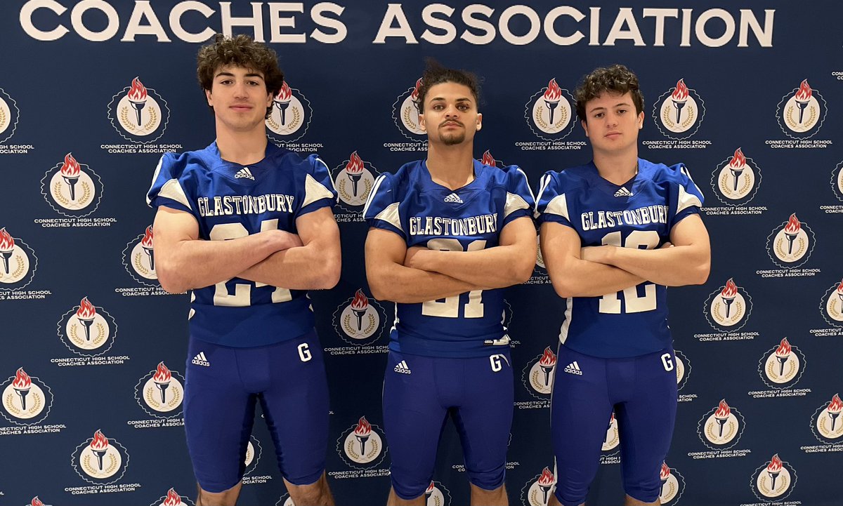 GHS_Gridiron's tweet photo. CHSCA All State! @JackPetrone24 @jordynsams1 @ZanderHernand12 @CTHSCA #GHSPride https://t.co/tVkDgYPRsV