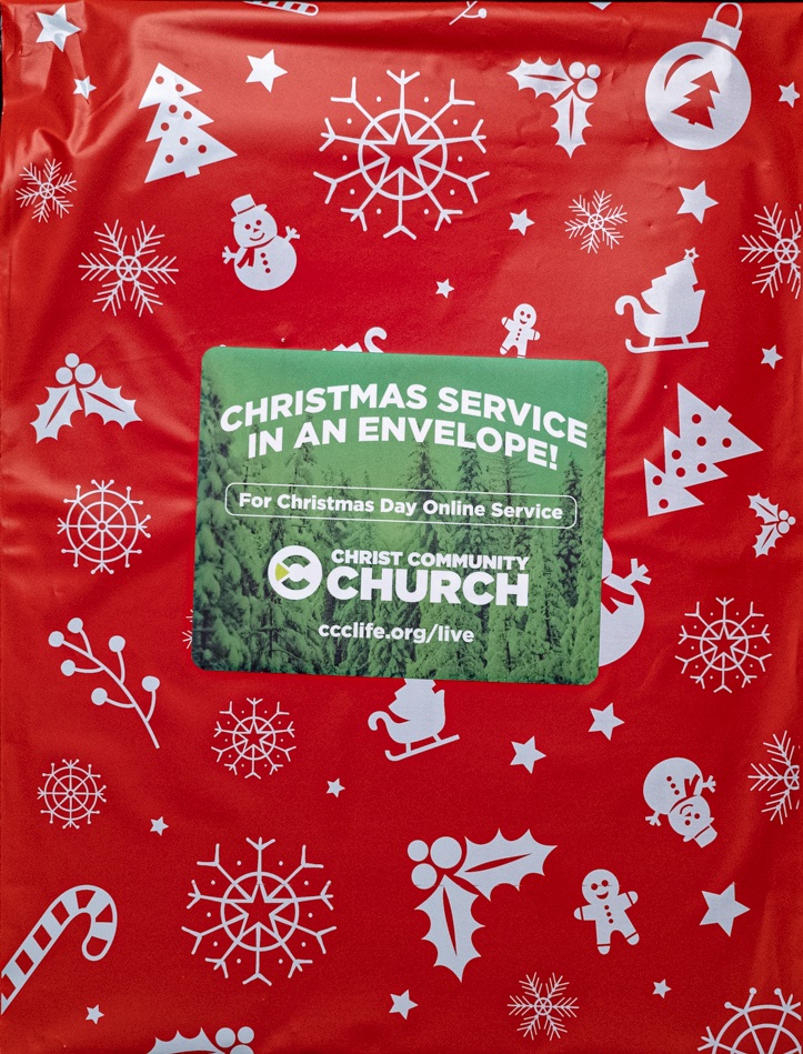 ccclife's tweet photo. Join us for a very special 30-minute online service on #Christmas Day!  

Have your "Christmas Service in an Envelope" ready to go (available at every Campus; limit one per household)! Until then, here's another sneak peek of the service with Pastor Courtney Wilson! #ccclife https://t.co/HgPdXItm0I