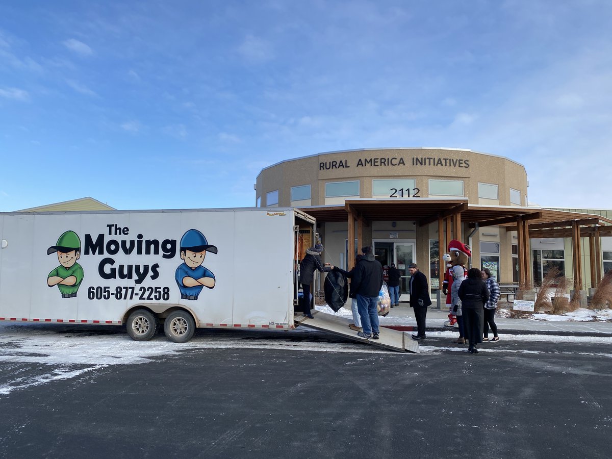 RapidCityRush's tweet photo. Your stuffed animals from Rush Gives Back/Teddy Bear Toss Night made it to Rural America Initiatives!! Lots of happy faces 🥰

[The Moving Guys, LLC | @bhenergy] https://t.co/mKHZbKjAI2