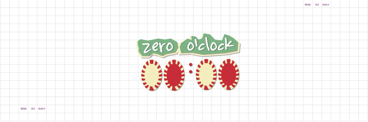rmkissy's tweet photo. ✦ zero o'clock purple + xmas version https://t.co/myUdeFae7I