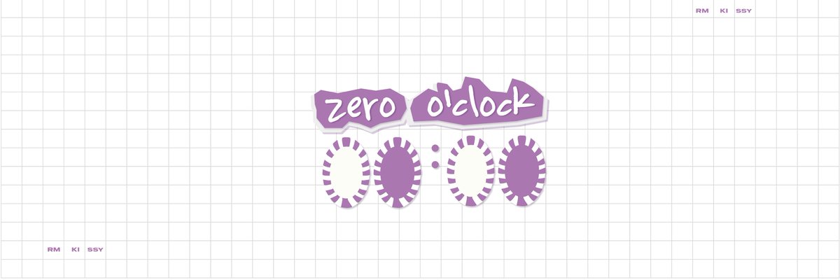 rmkissy's tweet photo. ✦ zero o'clock purple + xmas version https://t.co/myUdeFae7I
