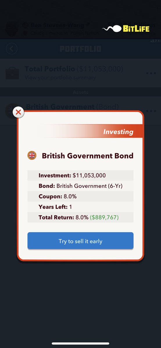 bitlifefp's tweet photo. 1 billion dollars who stopping me? https://t.co/ifFe2wC8xQ