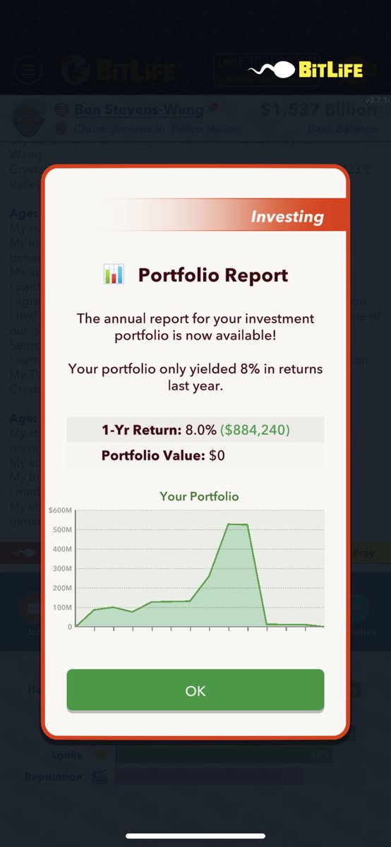 bitlifefp's tweet photo. 1 billion dollars who stopping me? https://t.co/ifFe2wC8xQ