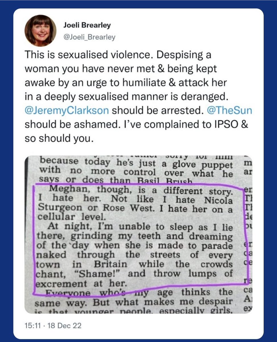 MFWitches's tweet photo. We’ve started two new boycott campaigns recently (#SackSmith which has already triumphed, and #FossilFools which is out in a few days), but we’ve also decided we can’t ignore Murdoch’s outrageous publishing of Clarkson’s violent, sexist excrement.
1/4 https://t.co/sj6mV7CFUl