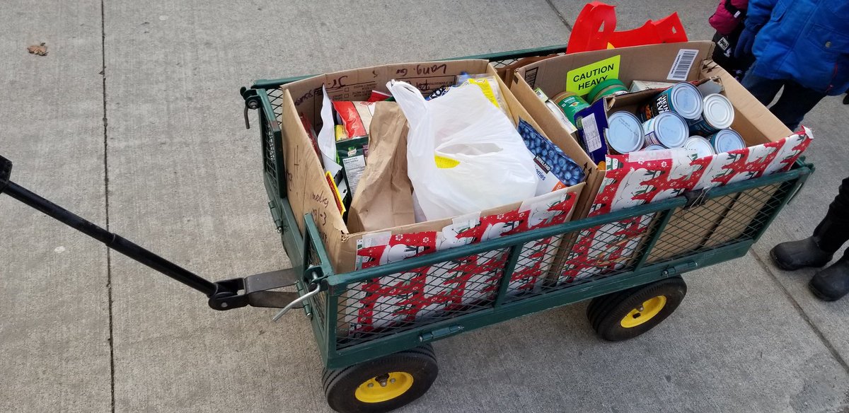 It was a fun day at DAS! BIG THANKS to mom Meredith for sharing Hanukkah traditions with our students &amp; staff. Grateful to parents who joined our kindergarteners on their walk to the local firehall to deliver food donations! Appreciative to all who contributed to our food drive!