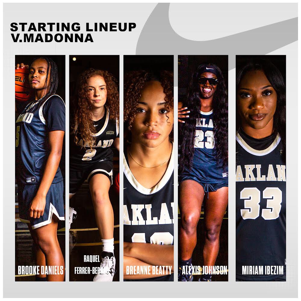 Tonight's starting 5️⃣ against the Madonna Crusaders 🏀