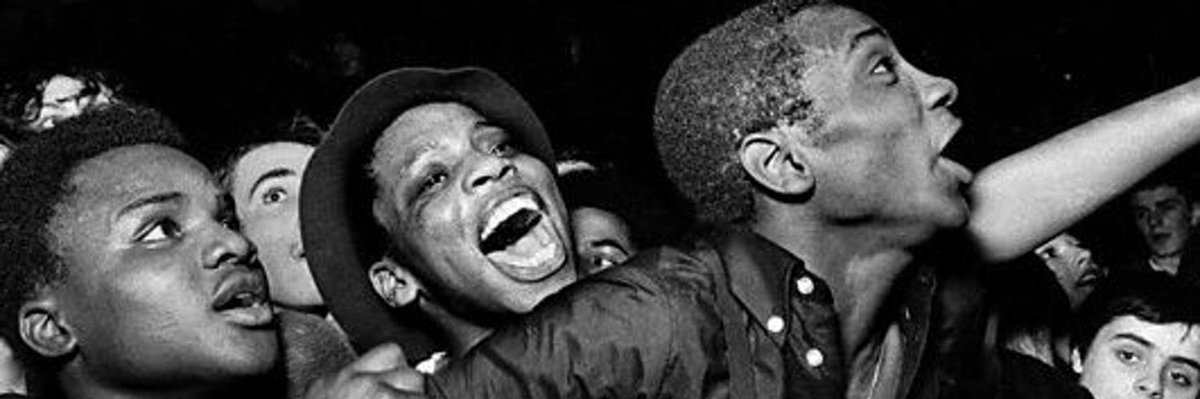 ErrolMurray's tweet photo. This photo on my feed has been up for about a year.
It’s from a Rock Against Racism gig at Potternewton Park, Leeds 1981
One of Britain’s first and most successful multi racial bands The Specials was headlining.
Terry Hall RIP.
https://t.co/ANgx0Mm2vI
#SydShelton
#DoTheDog https://t.co/0siPEvmMRO