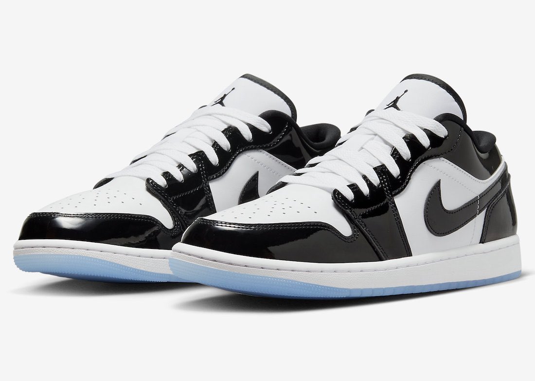 nicekicks's tweet photo. “Concord” Air Jordan 1 Lows 🎬 https://t.co/k1vSZ9Mw7a