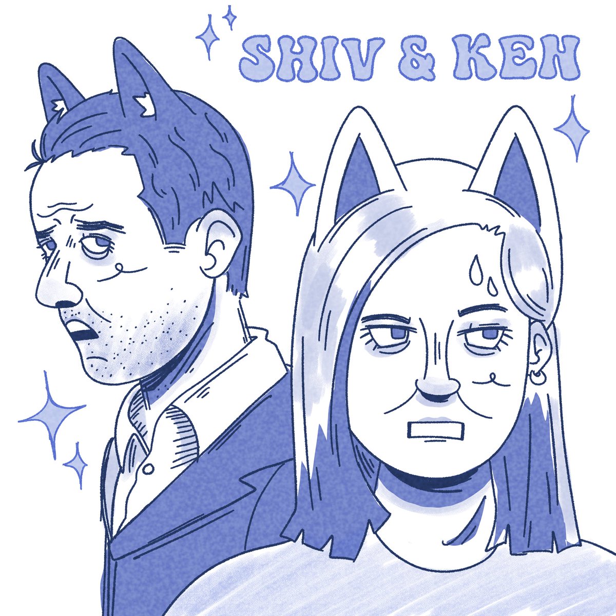 my poor little meow meows but they are also evil capitalists #successionfanart #succession