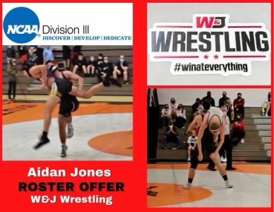23ajones's tweet photo. Blessed for the official roster offer. Thank you @WJWrestling. What a great school that I visited. Stay tuned in the next few months when I decide on a signed commitment https://t.co/QotznW5PoG